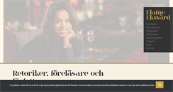 Desktop Screenshot of elaineeksvard.se